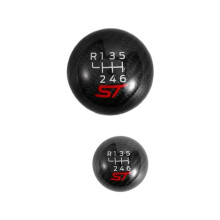 6 Speed Car Racing ST Carbon Fiber Gear Shift Knob for Focus ST Fiesta ST