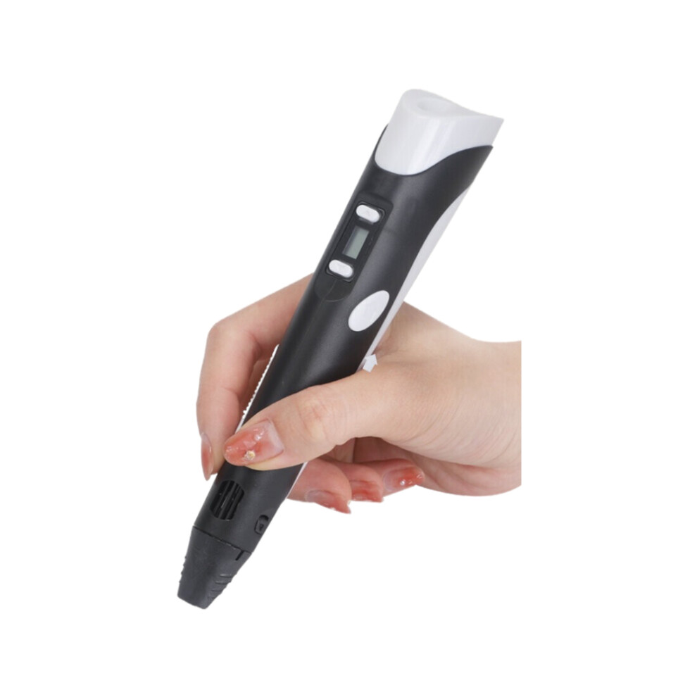 (Black) 3D Printing Pen Doodler Pen Drawing Pen Printer