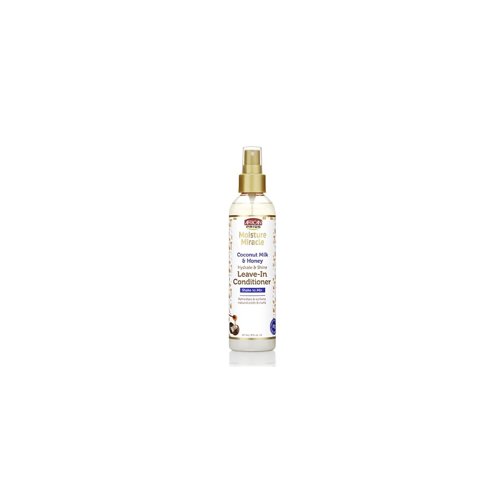 African Pride Moisture Miracle Leave-in Cond Spray 8 oz