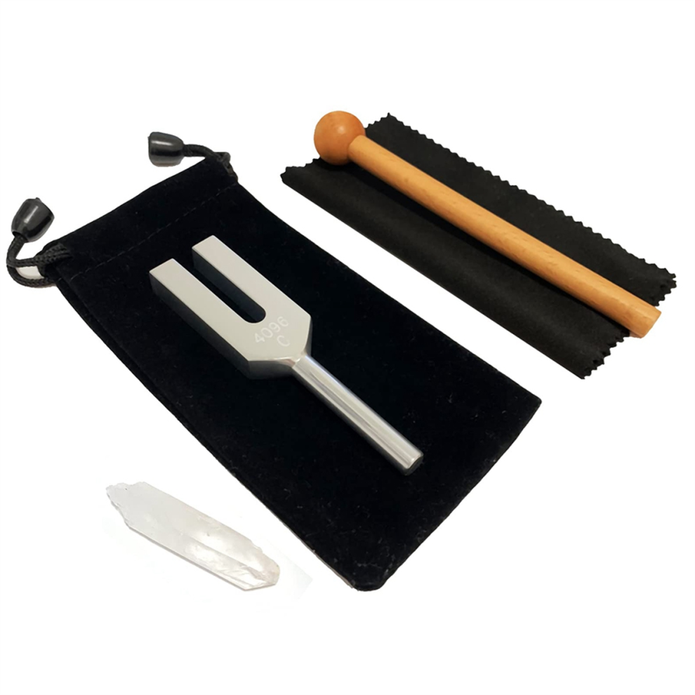 4096 Hz Tuning Fork, Crystal Tuning Fork for Healing, Medical-Grade