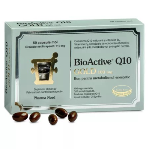 BioActive Q10 Gold, 100 mg, 60 caps