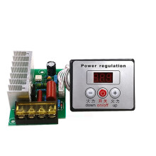 Regolatore di tensione SCR CA da 4000 W, dimmer, regolatore di velocità del motore elettrico