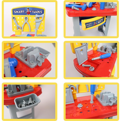 Playsets Kids Smart Tools Workbench Playset Toddlers 2