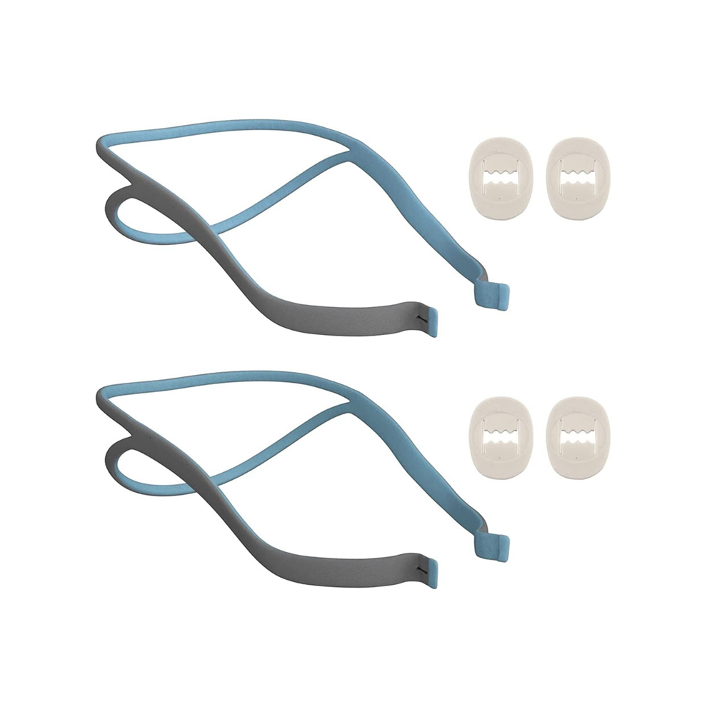 Neznačkové Replacement Cpap Headgear For Resmed Airfit P10 - Adjustable Clips, Soft Washable Straps