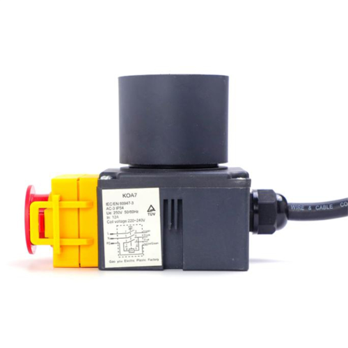 KOA7 250V 16A houtklovermachine Solenoïde drukknop 2