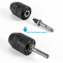2-13MM nyckelfri borrchuck med SDS Plus-skaft, 1/2-20UNF slagverktyg