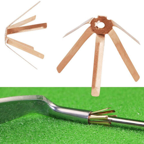 20 st. mässingsgolfadapterdistanser passar 0,350 golfskaftsshims 2