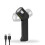 Chronus 1000 Lumen Rechargeable LED Flashlight,Work Light,180 Degree Rotating Flashlight with Magnetic Base,Waterproof LED Flashlight,6 Modes, 1