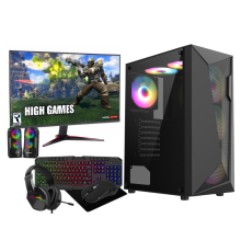 Fast Gaming PC Bundle Core i7 16GB RAM 1TB & 128GB SSD 4GB GT730 22' + Speakers