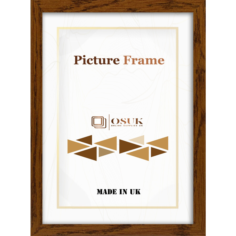 (Walnut, 18" x 14" (45.7 x 35.6 cm)) Picture Photo Frame Poster Frames A1 A2 A3 A4 A5