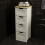 (Grey & Oak) Priano 4 Drawer Freestanding Storage Bathroom Unit 2