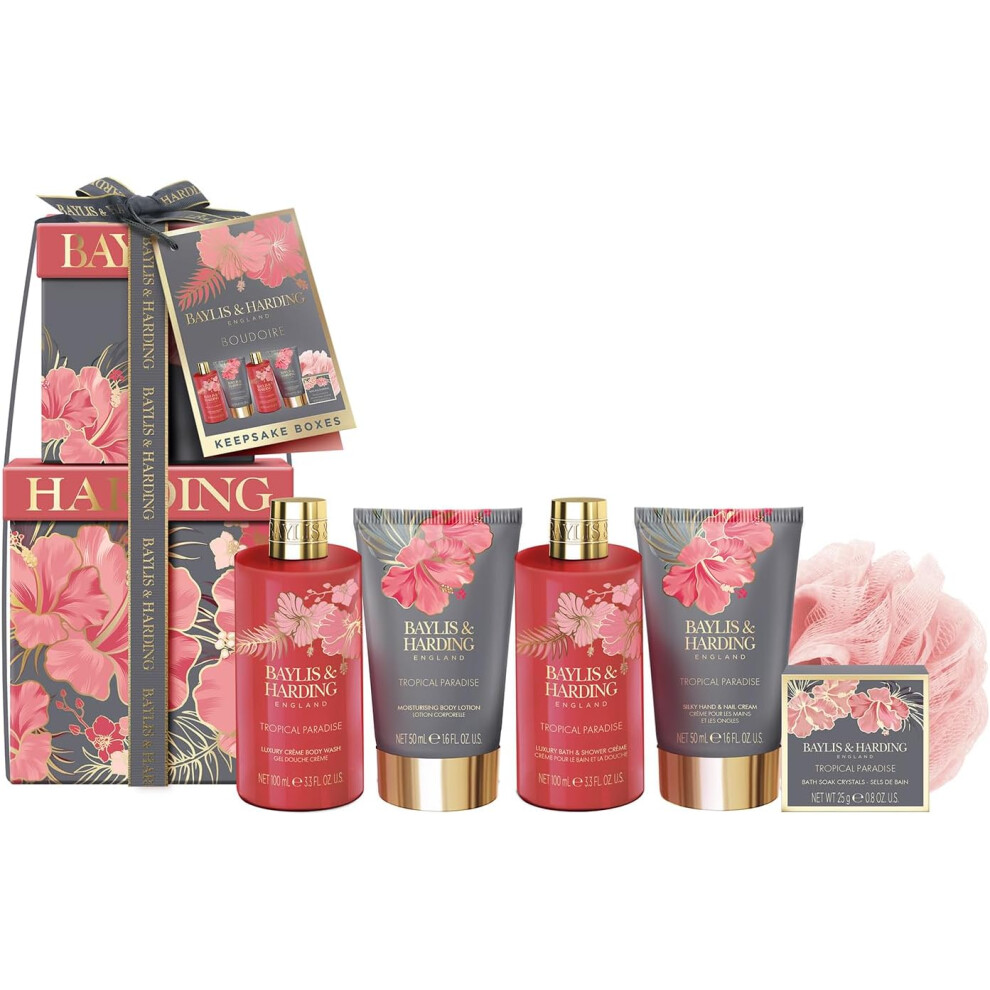 Baylis & Harding Boudoire Luxury Pamper Present Gift Set - Vegan Friendly (Pack of 1)