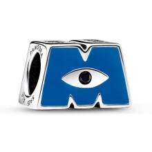 Pandora Disney Pixar Monsters, Inc. Logo M Charm 792753C01