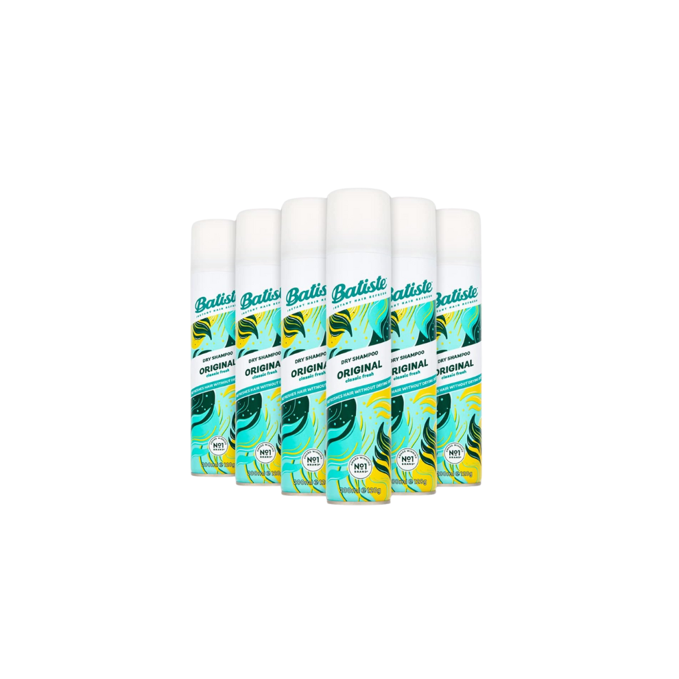 Batiste Dry Shampoo Original 6 x 200ml