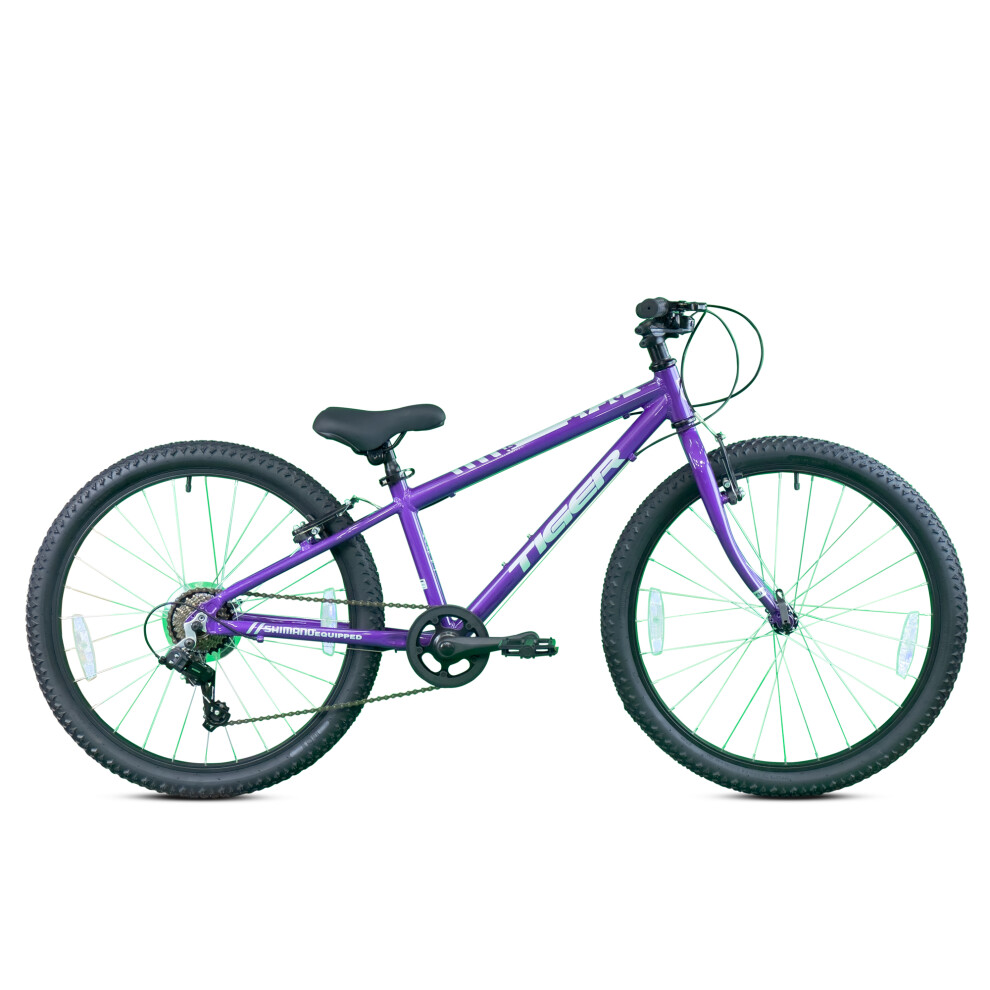 (Purple) Tiger Beat 20 MTB Various Colours 7 Speed