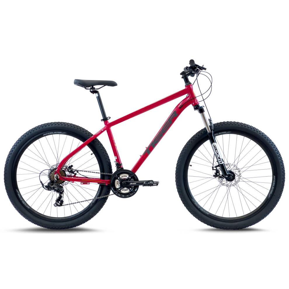 (Gloss Red) Tiger Ace 27.5 V3 Mountain Bike 17 Frame-image-OPC-PFNTSVY-NEW