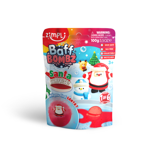 Zimpli Kids Large Santa Surprise Bath Bomb