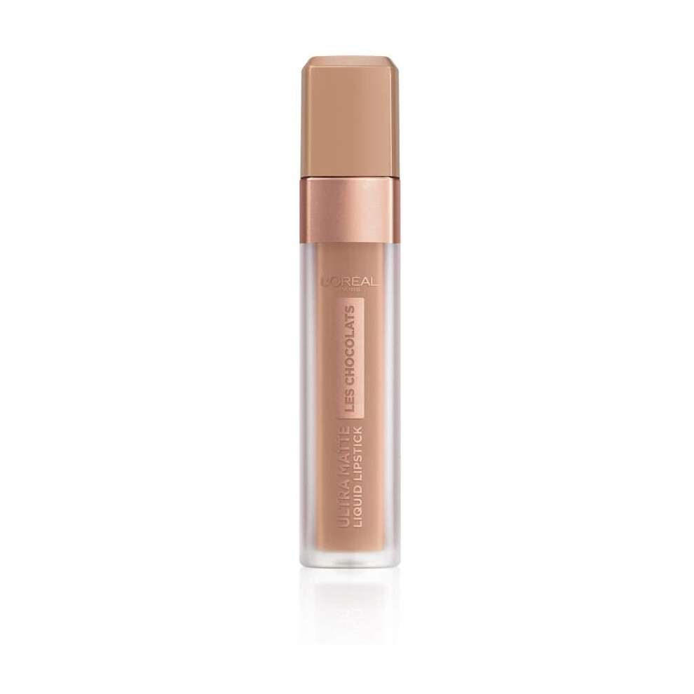 New L’oréal Paris L'oreal Les Chocolats Ultra Matte Liquid Lipstick 7.6Ml - 844 Sweet Tooth