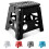 KEPLIN 13 inch Folding Step Stool Non-Slip Foldable stool, Black 1