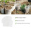 100PCS Biodegradable Non-Woven Nursery Plant Bags 4