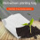 100PCS Biodegradable Non-Woven Nursery Plant Bags 19