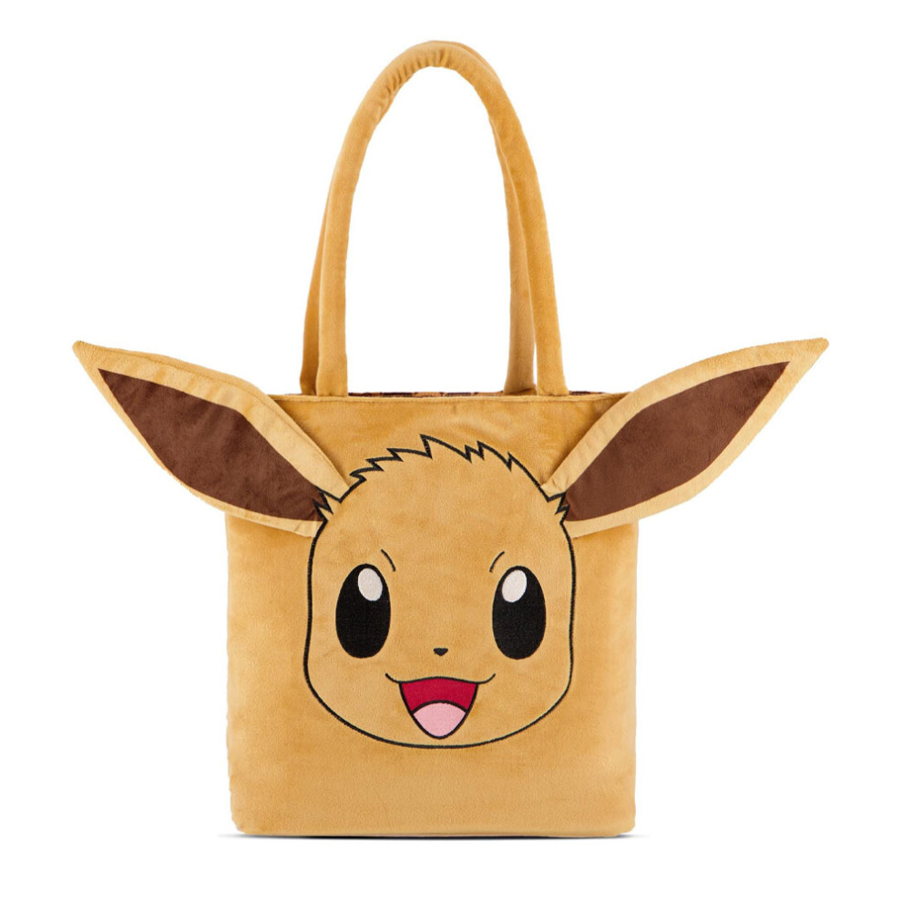 Pokemon Eevee Novelty Plush Tote Bag