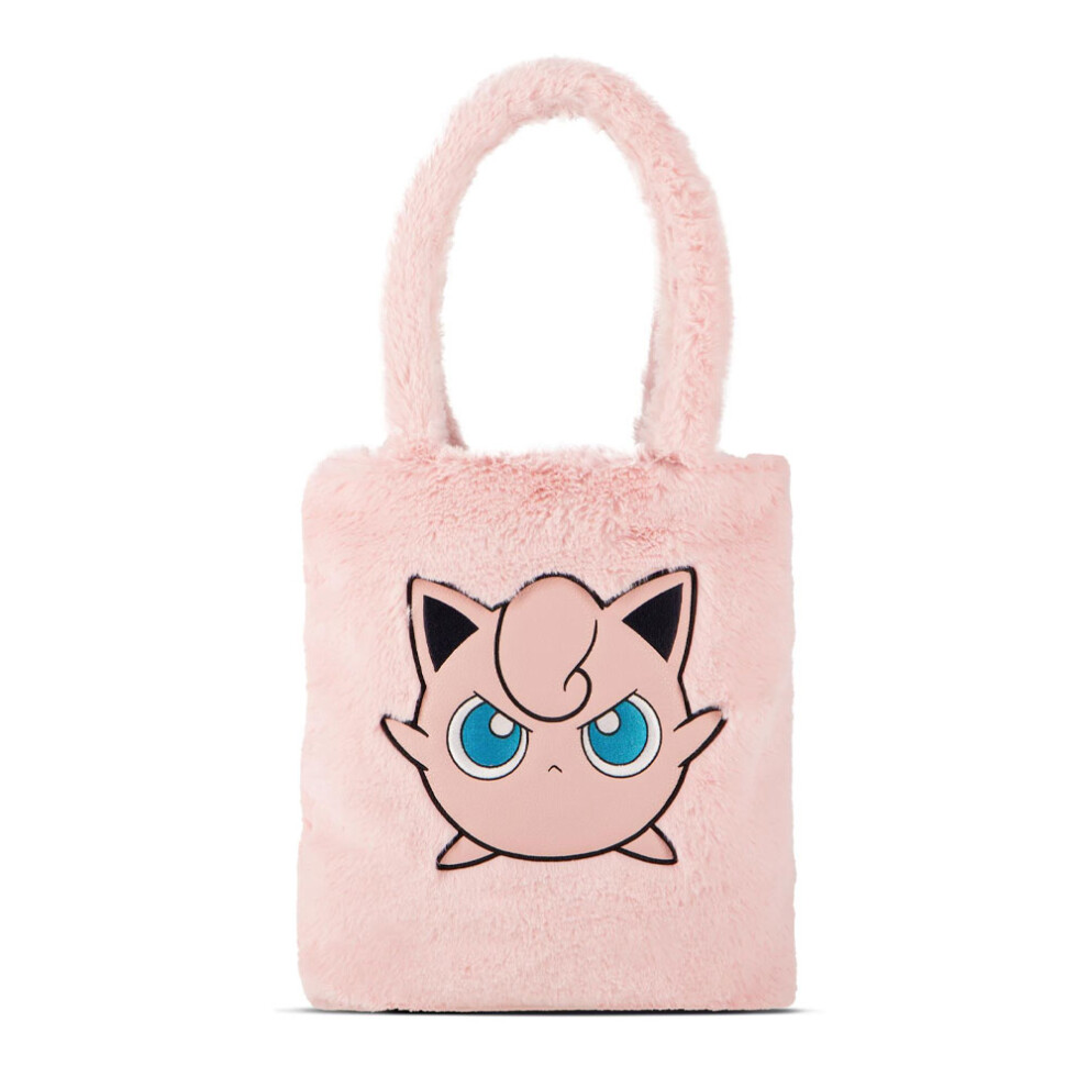 New Pokémon Unisex Pokemon Jigglypuff Novelty Plush Tote Bag