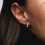 Pandora Pandora Pavé Snake Chain Pattern Hoop Earrings 299091C01 2
