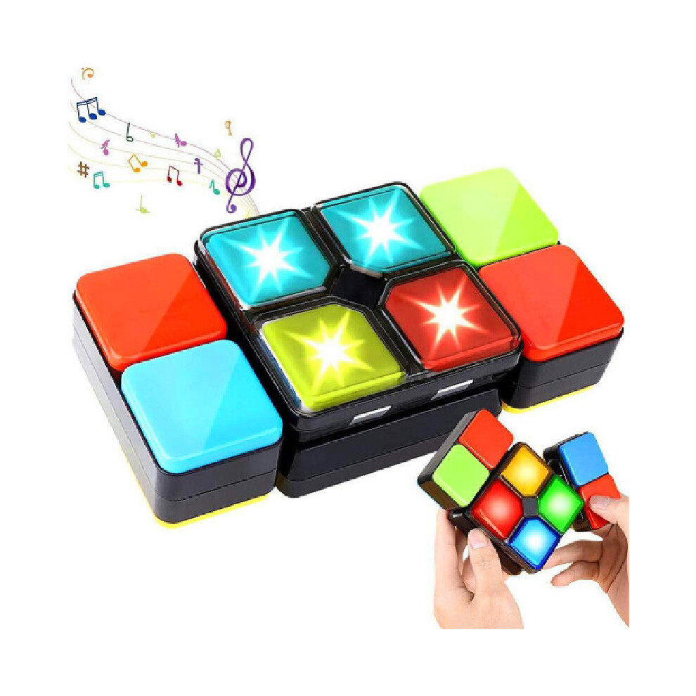 LED Music Magic Cube Puzzle â Flip & Slide, 4 Modes, Multiplayer Electronic Game for Kids & Adults, Safe ABS Plastic Gift-image-OPC-PFNTTZW-NEW