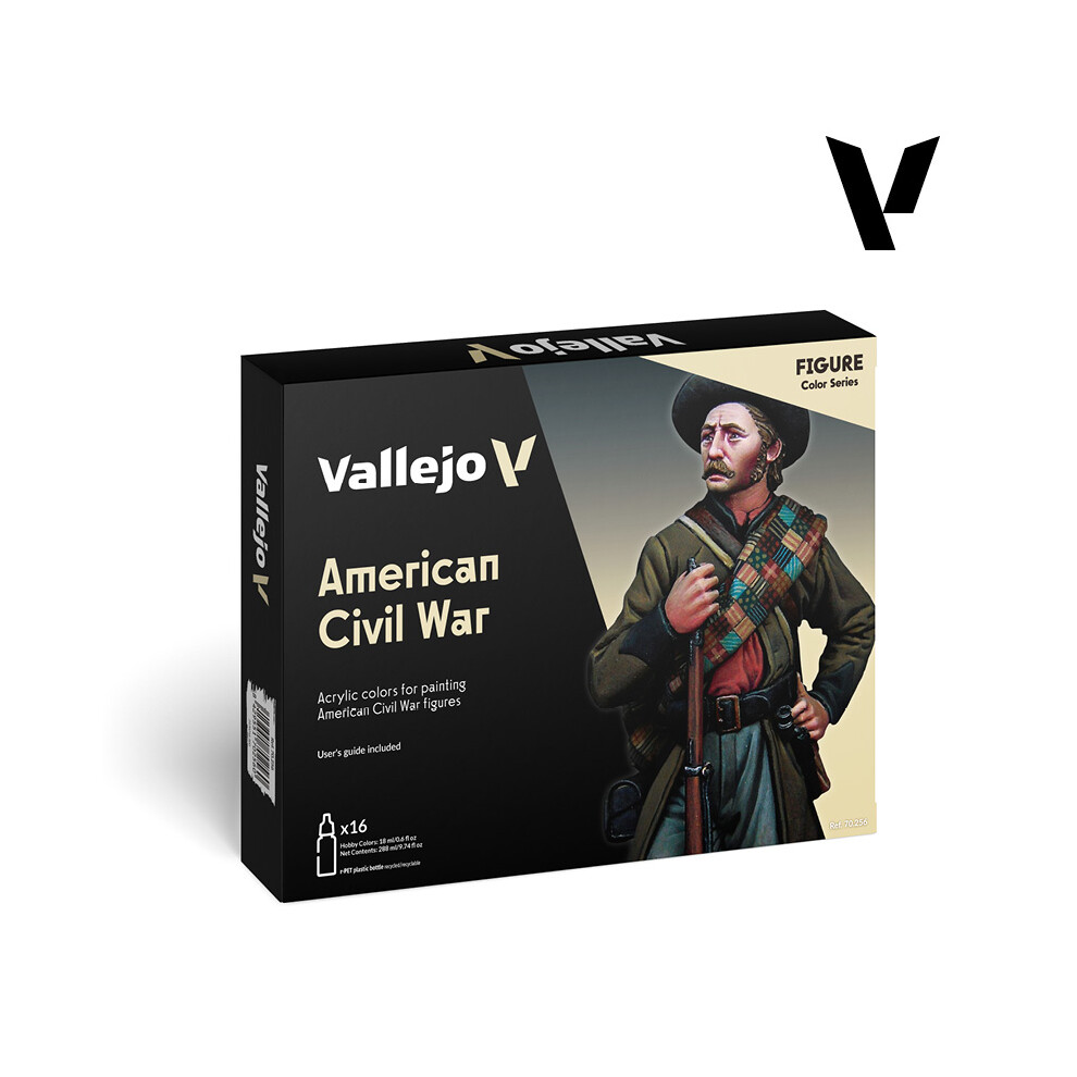 VAL70256 - AV Vallejo Model Color Set - American Civil War (16)