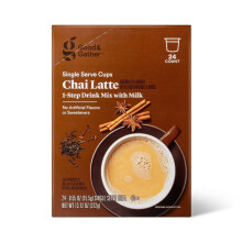 Good & Gather Chai Latte Medium Roast Single Serve Cups 13.12oz