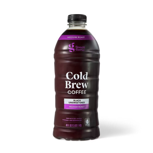 Good & Gather Black Medium Roast Cold Brew Coffee 48 fl oz