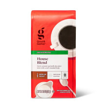 Good & Gather House Blend Medium Roast Ground Coffee Decaf12oz