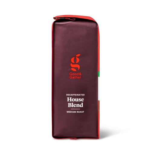 Good & Gather House Blend Medium Roast Ground Coffee Decaf12oz 2