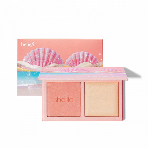 Benefit Cosmetics Benefit Blush & Highlighter Duo Makeup Palette - Twinkle Beach