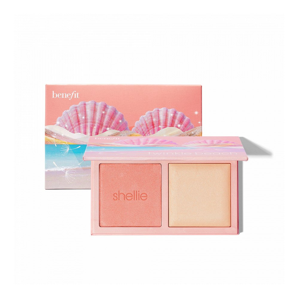 Benefit Cosmetics Benefit Blush & Highlighter Duo Makeup Palette - Twinkle Beach