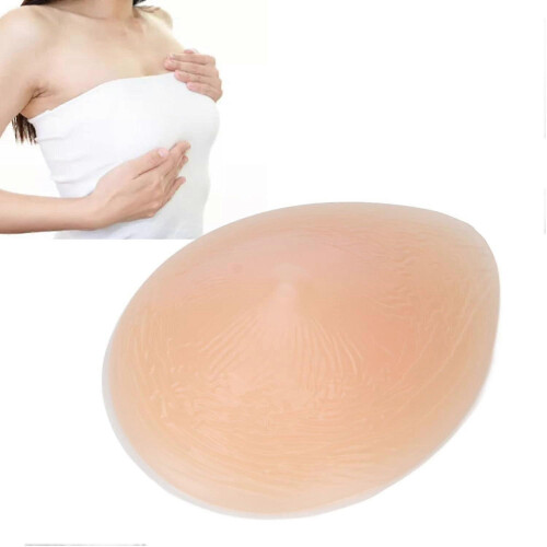 Silicone Breast Form Mastectomy Prosthesis Self Adhesive Elastic Bra Enhancer (250g) 1