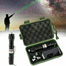 Rechargable Laser Pointer Pen 532nm Beam Light Laser 1000 Meters w/Box
