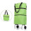 2 In 1 Foldable Shopping Cart Bag with 2 Wheels 1