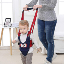 Baby Walker Walking Aid for Baby Standing Walking Learning Helper Walker Safety Leashes for Children 6-14 Months, 4 In 1 Functional (blue) New Version