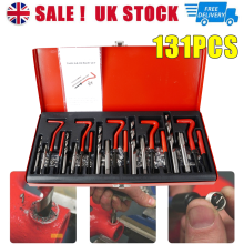 131pc Helicoil Type Thread Rethread Recoil Repair Kit M5 M6 M8 M10 M12