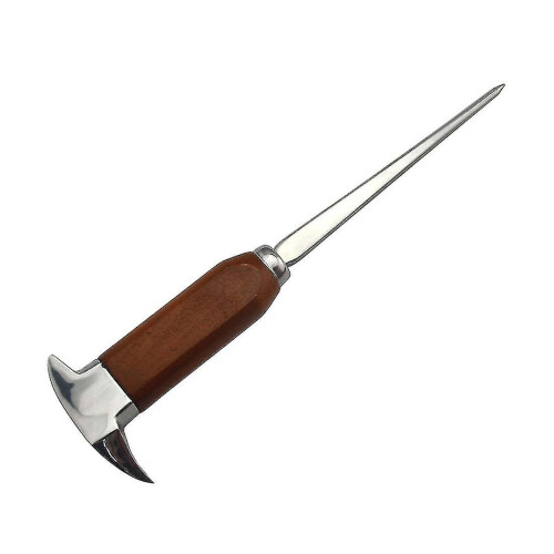 Ice Pick Made From Stainless Steell with Wooden Handle  1pc 2