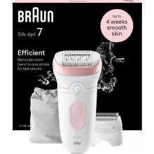 Braun Epilator Pink / White