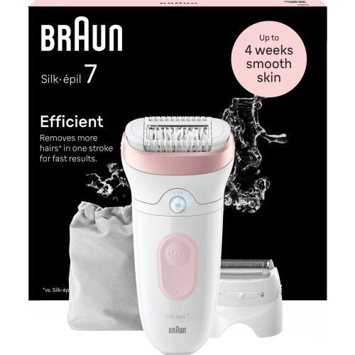 Braun Braun Epilator Pink / White