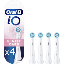 Oral-B 4 Pack Replacement Brush Heads - Compatible with iO Toothbrushes - White