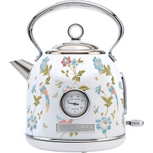 Laura Ashley Elveden White Kettle 1.7L, Rapid Boil, External Thermometer, VQSBPKK336LAEW - Refurbished