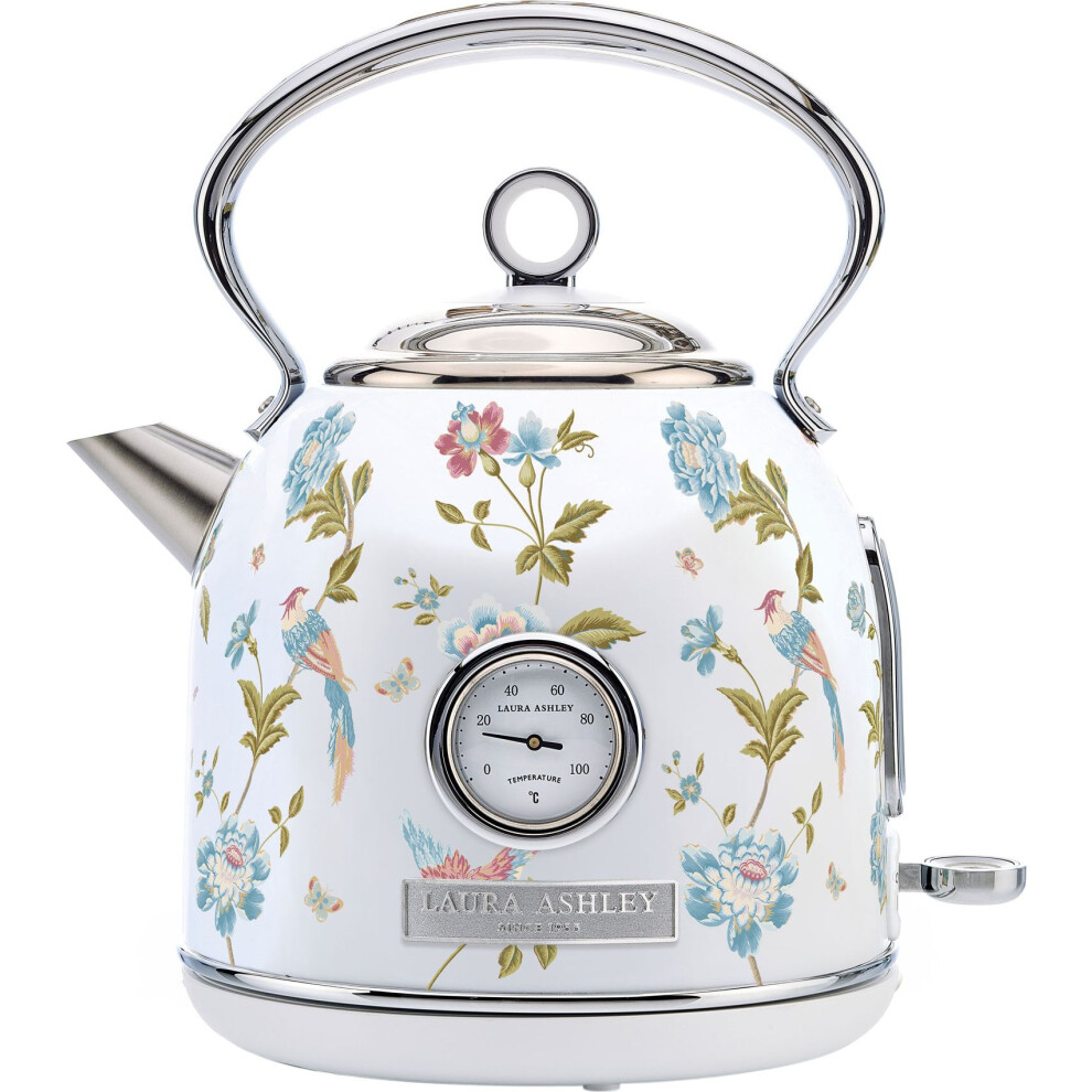 Laura Ashley Vqsbpkk336laew Traditional Kettle - Elveden White, White - Image 5