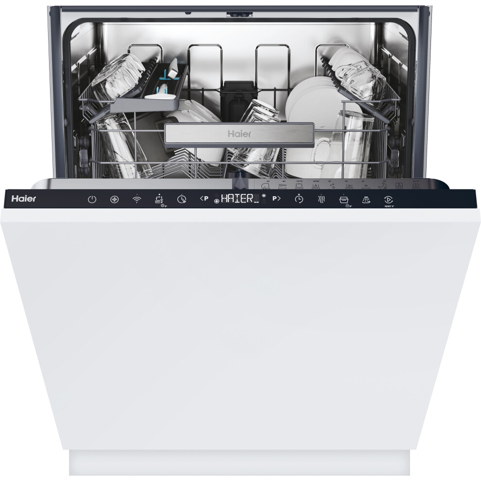 Haier Washlens Plus Series 2 Integrated Dishwasher, 14 Place Settings | Maxi Tub, Inverter Motor, hOn App, C Class, 60x56x82cm, XI 4C4S0SB-80 - Image 2