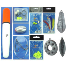 Hunter Pro Sea Fishing Tackle Set. Float Set, Mackerel Feathers, Beads sea Rigs & Weights