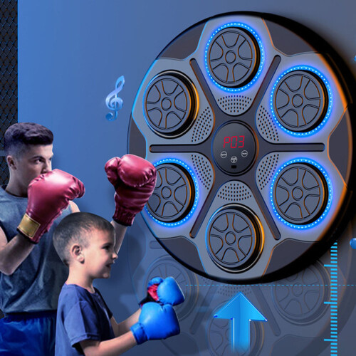 Intelligent Bluetooth Music Boxing Training Machine blue 1